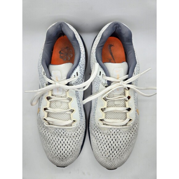 Nike Air Winflo 11 Shoes Men's 8 Sail Total Orange Running Athletic Gym Sneakers - Picture 3 of 8
